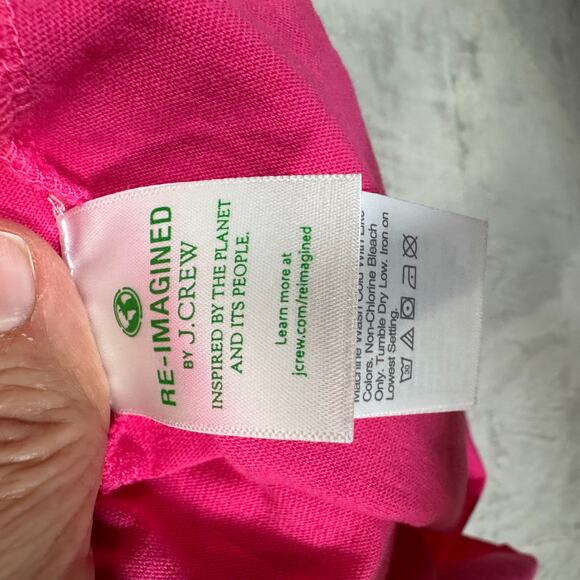 Crewcuts Girls Dress Size 6 Lot of Two Dresses PInk, Blue & White w Pockets - Picture 5 of 8